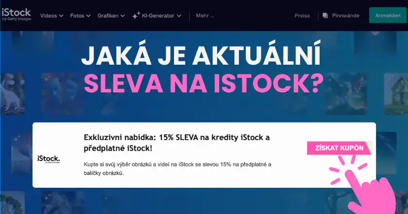 Aktuální sleva na iStocku