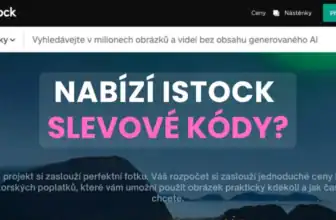 iStock nabízí slevové kódy