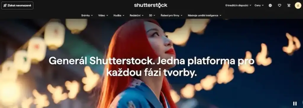 Umělá inteligence od Shutterstocku
 