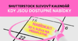 Shutterstock slevový kalendář – kdy jsou dostupné nabídky