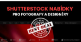 Shutterstock nabídky pro fotografy a designéry